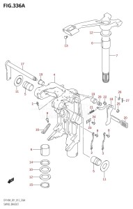 DF140A From 14003F-310001 (E01 E40)  2013 drawing SWIVEL BRACKET