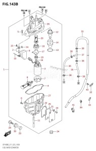 DF140BZG From 14004Z-340001 (E11 E40)  2023 drawing FUEL VAPOR SEPARATOR (E40)