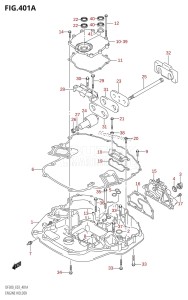 DF300Z From 30001Z-880001 (E03)  2008 drawing ENGINE HOLDER