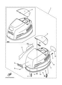 F40BMHDL drawing TOP-COWLING