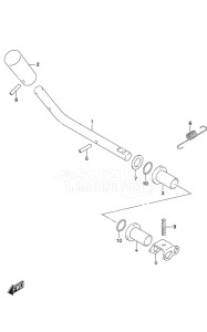 DF 2.5 drawing Clutch Lever