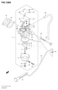 DF6 From 00602F-310001 (P03)  2013 drawing CARBURETOR (DF4:P03)