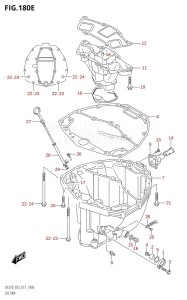 DF200Z From 20002Z-710001 (E03)  2017 drawing OIL PAN (DF250T:E03)