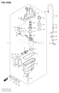 DF40A From 04003F-040001 (E03)  2020 drawing FUEL VAPOR SEPARATOR