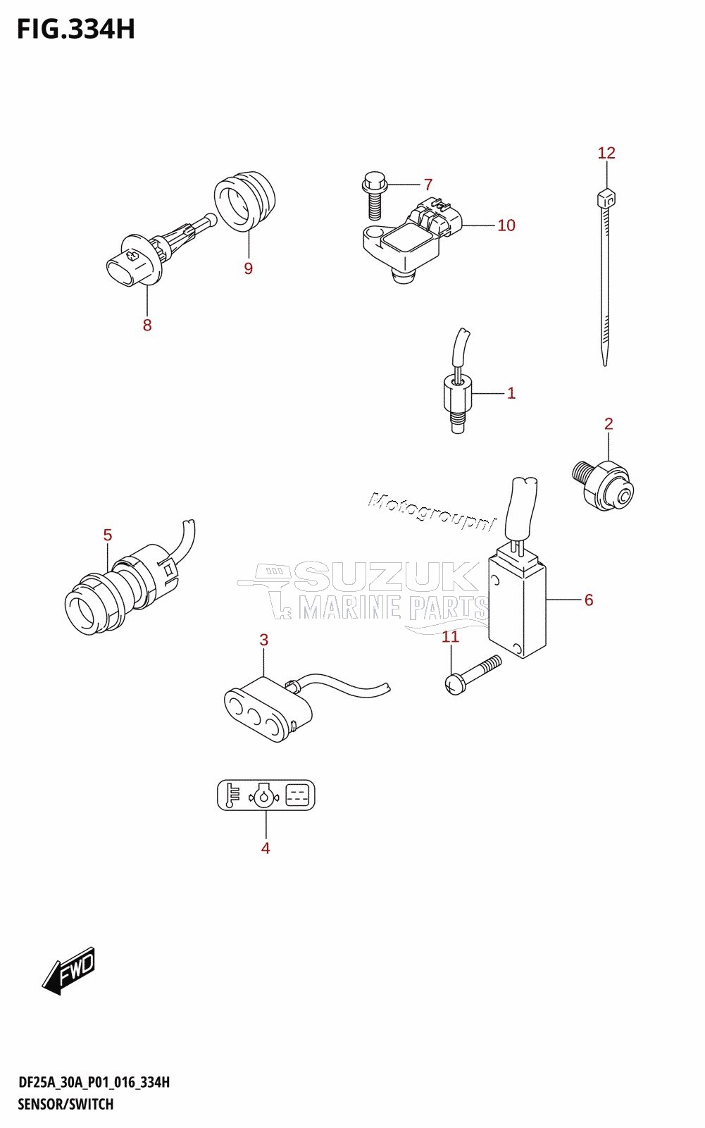 SENSOR /​ SWITCH (DF30ATH:P01)