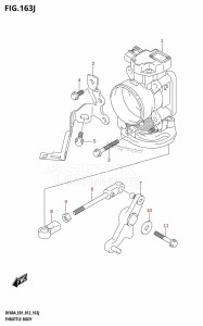 DF40A From 04003F-210001 (E01)  2012 drawing THROTTLE BODY (DF60AQH:E40)