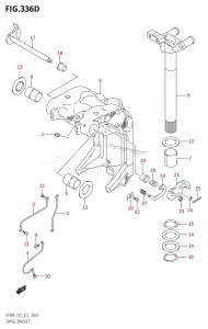 DF70A From 07003F-310001 (E01 E40)  2013 drawing SWIVEL BRACKET (DF70ATH:E40)