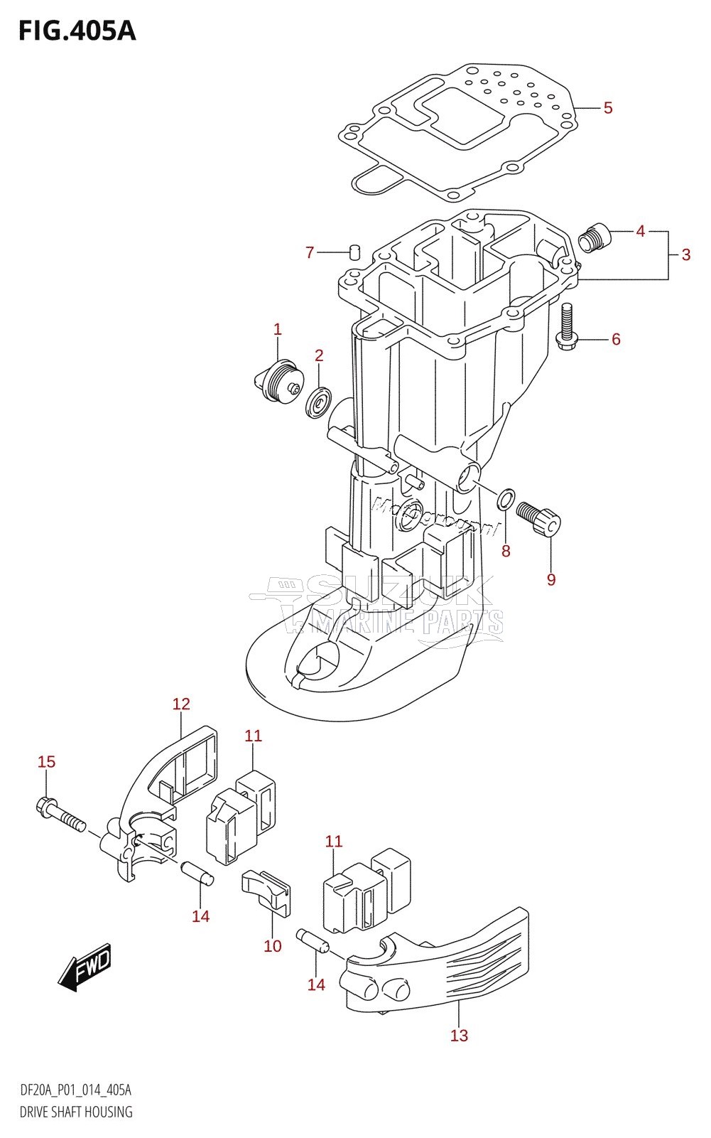 DRIVE SHAFT HOUSING