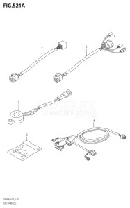 04003F-110001 (2011) 40hp E03-USA (DF40AT) DF40A drawing OPT:HARNESS