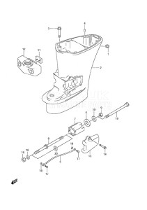 DF 50 drawing Drive Shaft Housing