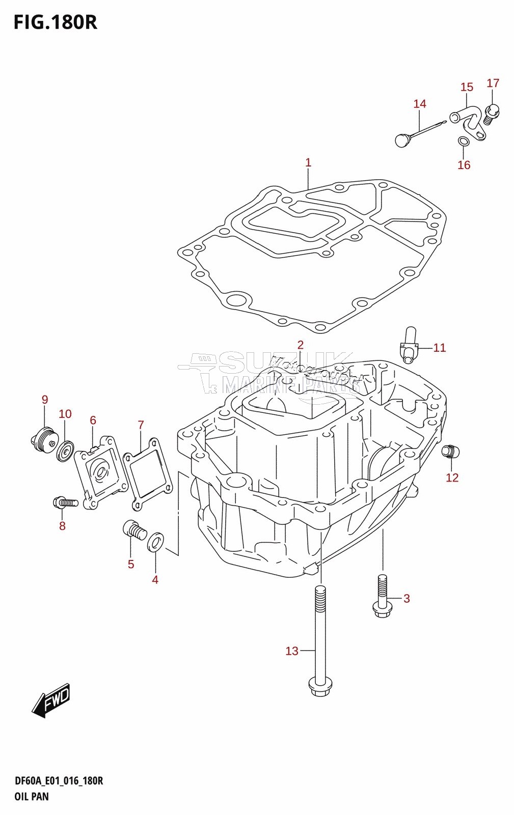 OIL PAN (DF50AVTH:E01)