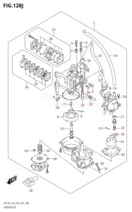 DT9.9A From 00993K-610001 (P36 P40)  2016 drawing CARBURETOR (DT15AK:P36)