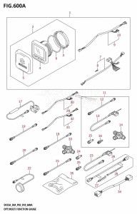 DF30A From 03003F-810001 (P03)  2018 drawing OPT:MULTI FUNCTION GAUGE (DF25AT,DF30AT)