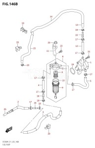 DF200AP From 20003P-340001 (E11 E40)  2023 drawing FUEL PUMP (E40)