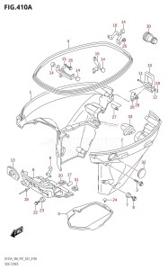 DF30A From 03003F-040001 (P01 P40)  2020 drawing SIDE COVER (DF25A,DF30AQ)