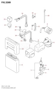 DF90 From 09001F-251001 (E01)  2002 drawing PTT SWITCH /​ ENGINE CONTROL UNIT (K4,K5,K6,K7,K8,K9,K10,011)