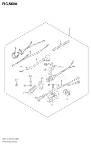 DT9.9 From 00993K-210001 (P36 P40)  2012 drawing OPT:STARTING MOTOR