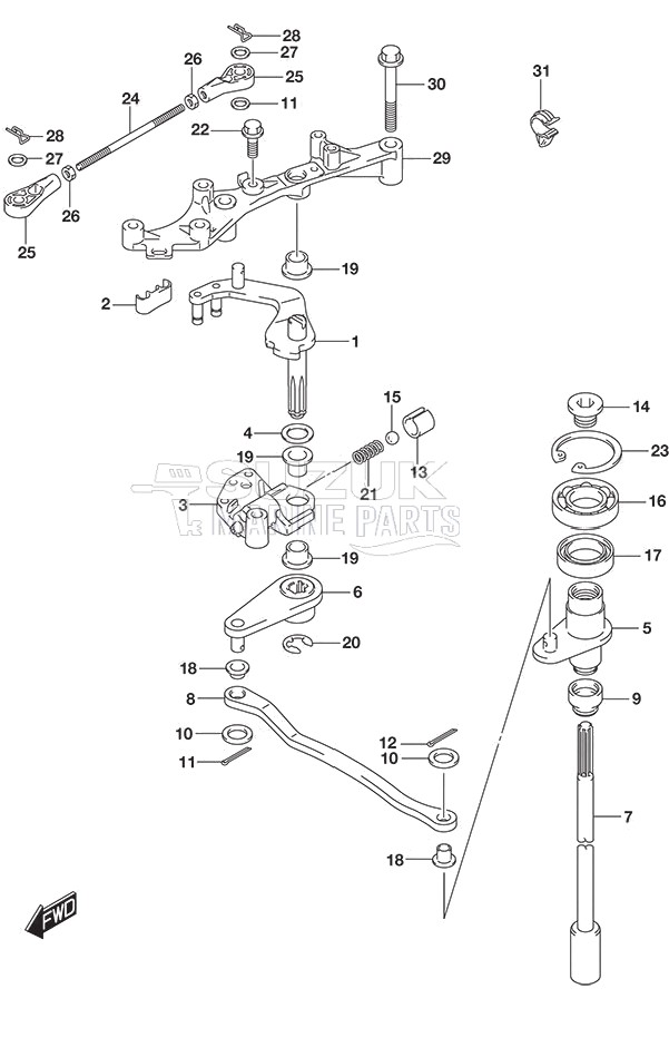 Clutch Shaft (Model: TG/ZG)