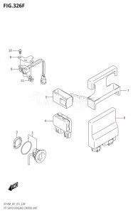 DF140A From 14003F-510001 (E01 E40)  2015 drawing PTT SWITCH /​ ENGINE CONTROL UNIT (DF140AT:E01)