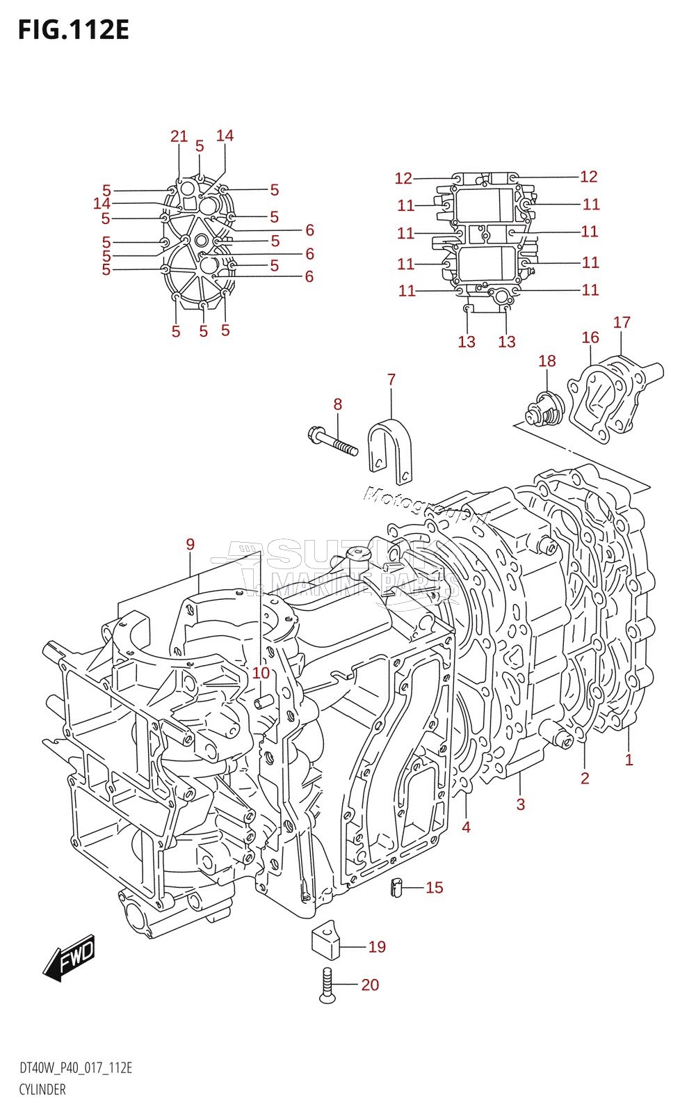 CYLINDER (DT40WK:P40)