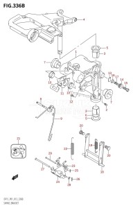 DF15 From 01503F-210001 (P01)  2012 drawing SWIVEL BRACKET (DF15R:P01)