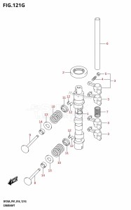 DF20A From 02002F-610001 (P01)  2016 drawing CAMSHAFT (DF15ATH:P01)