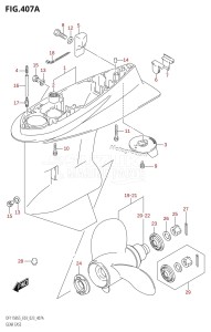 DF115BSS From 11507F-340001 (E03)  2023 drawing GEAR CASE