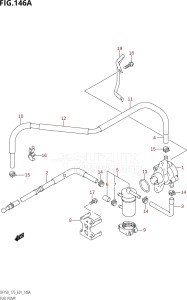 17501Z-880001 (2008) 175hp E01-Gen. Export 1 (DF175ZK8) DF175Z drawing FUEL PUMP (E01:(K6,K7,K8,K9))