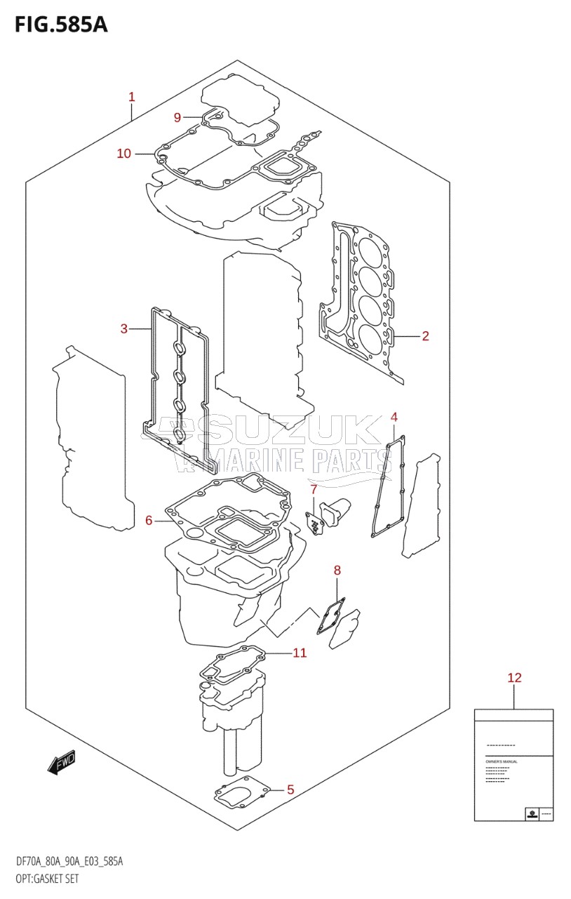 OPT:GASKET SET