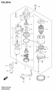 DF8A From 00801F-910001 (P01)  2019 drawing STARTING MOTOR