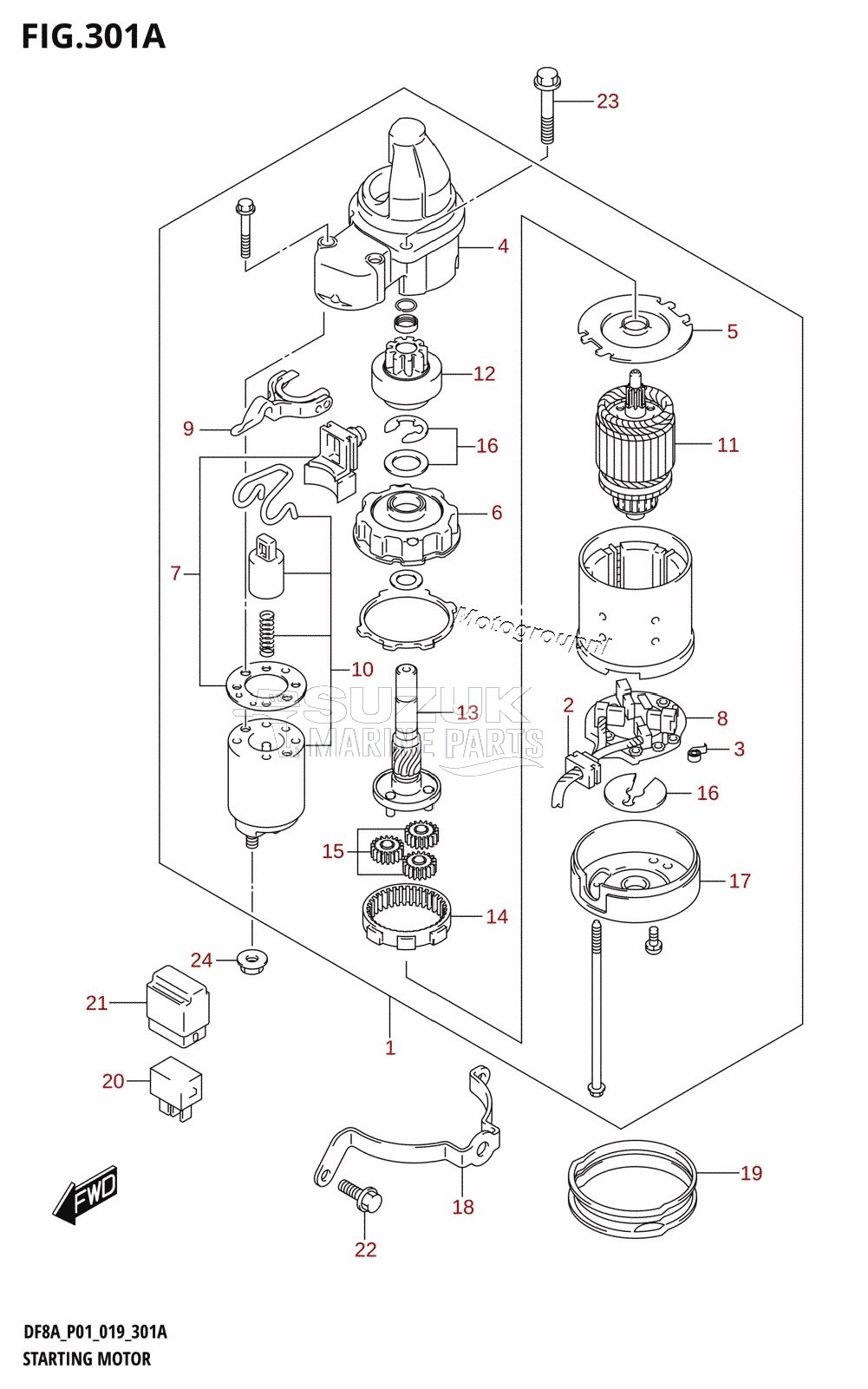 STARTING MOTOR