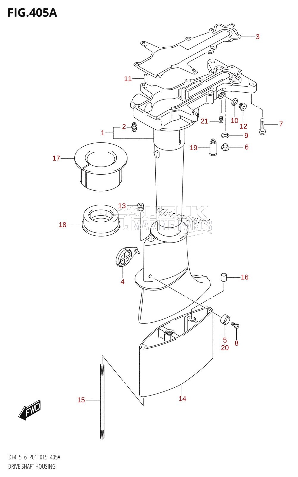 DRIVE SHAFT HOUSING