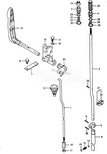 DT40 From 04003-608513 ()  1986 drawing CLUTCH