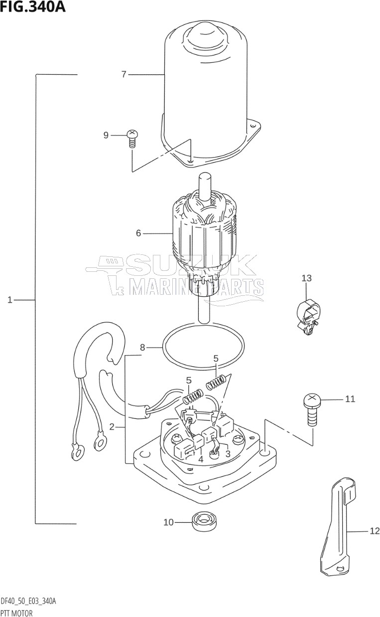 PTT MOTOR ((DF40T,DF50T):(X,Y))