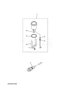 Z250D drawing SPEEDOMETER