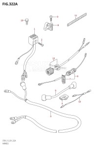 DT15 From 01501-151001 (E01 E13 E40)  2001 drawing HARNESS