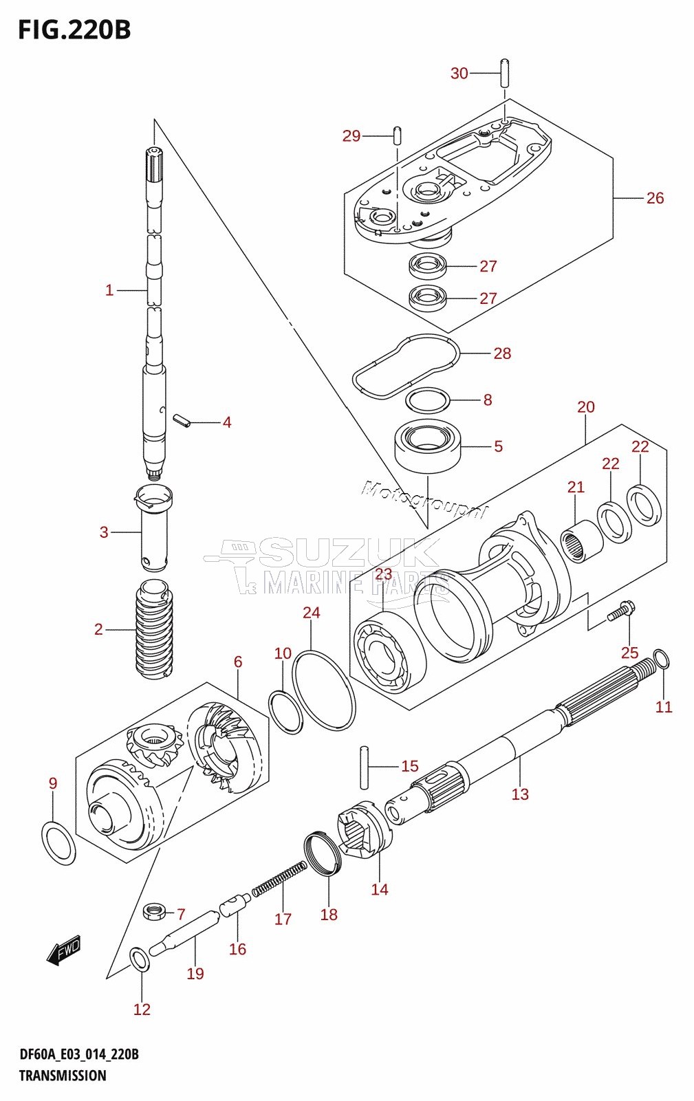 TRANSMISSION (DF50A)