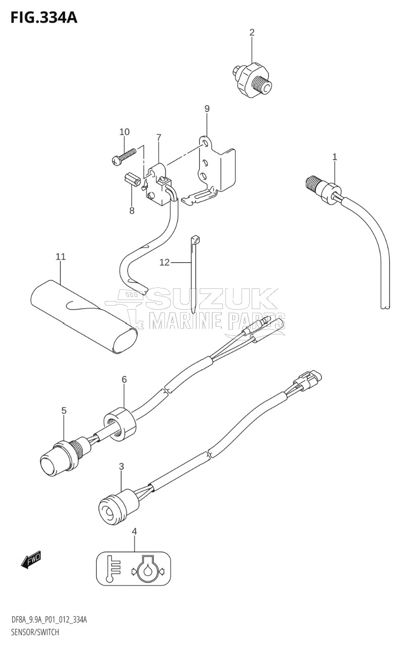 SENSOR / SWITCH (DF8A:P01)