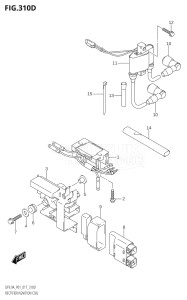 00801F-710001 (2017) 8hp P01-Gen. Export 1 (DF8A  DF8AR) DF8A drawing RECTIFIER / IGNITION COIL (DF9.9AR:P01)