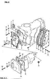 DT40 From 04003-503697 ()  1985 drawing INLET CASE