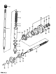 DT30 From 03001-511087 ()  1984 drawing TRANSMISSION