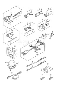 Outboard DF 200 drawing Meter