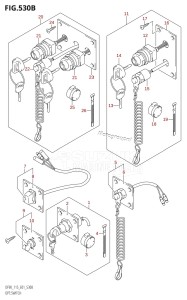 DF115T From 11501F-680001 (E01 E40)  2006 drawing OPT:SWITCH (K5,K6,K7,K8,K9,K10,011)