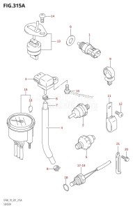 DF70 From 07001F-680001 (E01 E40)  2006 drawing SENSOR