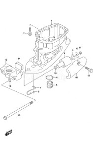 DF 140A drawing Drive Shaft Housing