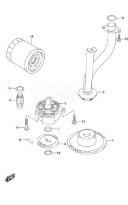 DF 115A drawing Oil Pump