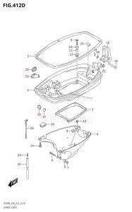 DT40 From 04005-610001 ()  2016 drawing LOWER COVER (DT40WR:P90)