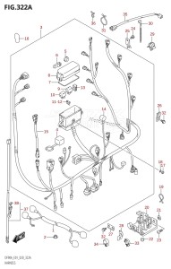 DF100B From 10004F-140001 (E01 E40)  2021 drawing HARNESS (DF70A,DF70ATH,DF80A,DF90A,DF90ATH)