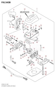 DF300 From 30001F-980001 (E01 E40)  2009 drawing OPT:REMOTE CONTROL ASSY SINGLE (K8,K9,K10,011)