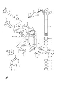 DF 70A drawing Swivel Bracket